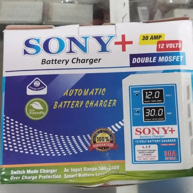30a Automatic battery charger