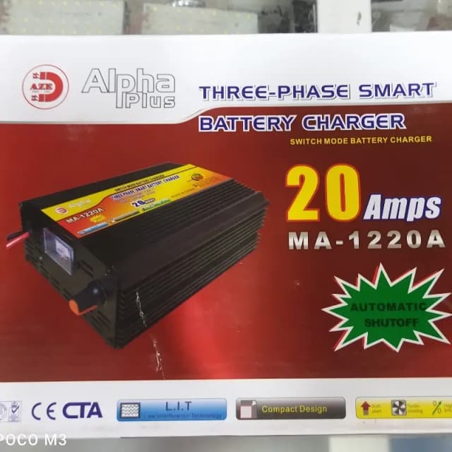 20a 12v Automatic battery charger